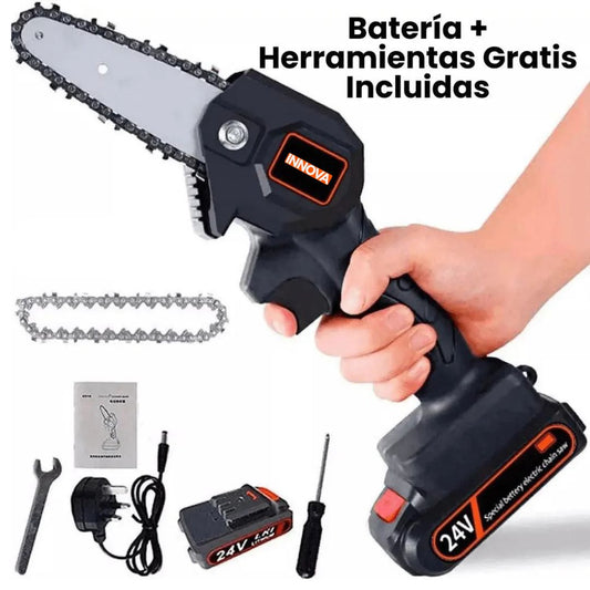 EconoFlex™ - Motosierra Eléctrica De Mano + Batería y Herramientas De Regalo 🎁[Descuento Solo Hoy]